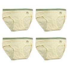 unhave 簡約素色學生內褲 4件組