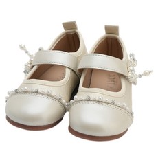 래빗풋 여아용 펄나비 플랫 구두