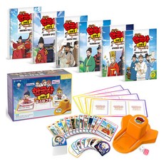 GabeFamily 薛敏錫的韓國史大冒險活動桌遊 + 人物探究書6本套組 KS4291, 1套, 混合顏色