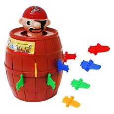 agaplus 存錢桌遊兩用迷你海盜桶, 混色, 1組