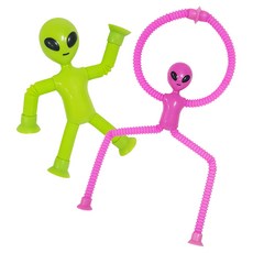 아가플러스 외계인 파이프 튜브 팝잇 촉감각완구, 랜덤 발송, 2개