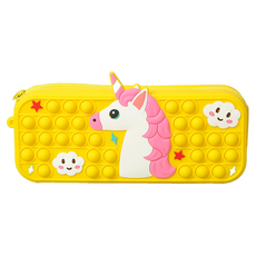 Tidy Home 新學期鉛筆盒, 1個, 黃色獨角獸