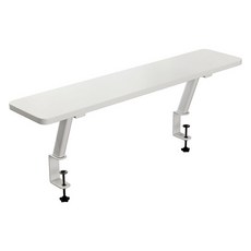 제이라이프 레이즈 책상 부착 선반 중형, 화이트, 1개