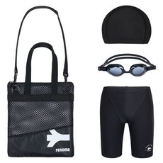 renoma 男童素色救生訓練泳褲 RN-BS2F593-BK