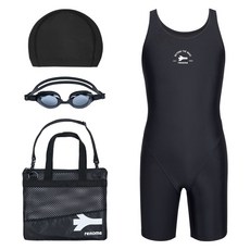 renoma 女童素色求生套組泳衣 RN-GS2F593