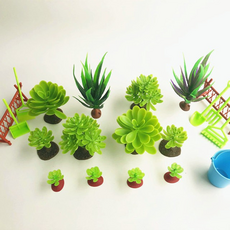 비투윈 나약성 나무화분 가구 세트, 다육2, 1세트