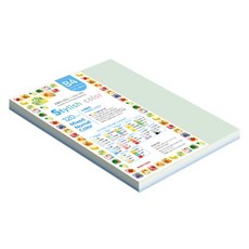종이문화 스타일리쉬 얇은 혼합색지 06 SN Blue Tone 120g, B4, 65개