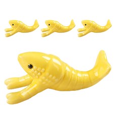 왕새우 세라믹 수저 받침, 2번, 4개