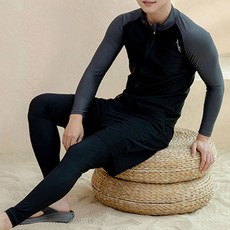 aquatica 男款 only one 拉鍊防曬衣 上下套裝 AQAMAK-PL