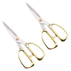 EKLEN 全不鏽鋼剪刀, 金色, 2個