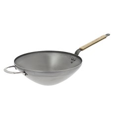 de Buyer 畢耶 Mineral B Iron木柄炒鍋, 28cm, 1個