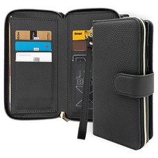 KKAMITTO Pallet 天然牛皮拉鍊錢包式日記型手機殼