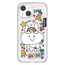 모란카노 아이폰 크리스탈 맥세이프 투명 유니크 디자인 휴대폰 케이스