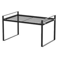 Yunco 堅固廚房整理層架, 黑色, 1個