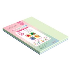 종이문화 스타일리쉬 두꺼운 혼합색지 02 SS Summer 205g, 50개, A3