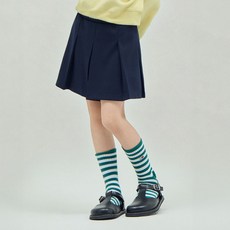 Tommy Hilfiger 女童款Buntto腰部鬆緊百褶裙