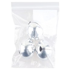 유니아트 미니방울 34mm 3p, 은색, 1개