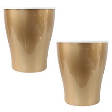 Pola彩色自動給水花盆, 金色, 2個