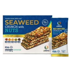 ODEHA經典風味海苔堅果脆片 16入, 1盒, 304g