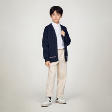 Tommy Hilfiger 男童 Archive Fit 棉質開襟衫