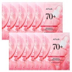 Anua 水蜜桃70+菸鹼醯胺精華面膜, 1片, 10片