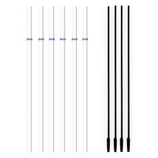 hibee Stanley相容矽膠吸管 白色3入 + 清潔刷隨機出貨2入組, 2套