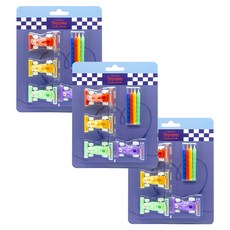 your Candle 兒童生日蠟燭組 汽車, 混合色, 3套