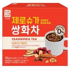 NOKCHAWON 綠茶園 零糖雙和茶, 20入, 1個, 15g