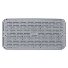 집사람 실리콘 드라잉 매트 소 40 x 20 cm, 1단, 그레이, 1개