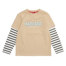 HARVARD KIDS 兒童字母印花疊穿T恤 HJCTLSE14148