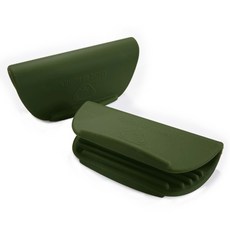 SiliconStory 白金矽膠廚房鍋具把手, 橄欖卡其色, 2個