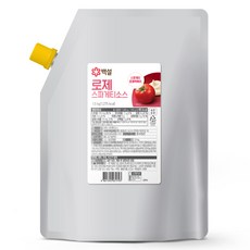 CJ BEKSUL 白雪 玫瑰義大利麵醬, 1.5kg, 1個