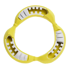 Petopia 拍拖皮婭 天然橡膠超耐咬玩具 香蕉造型 潔牙/磨牙/漏食 FDA認證, 香蕉串, 1個, M