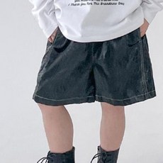 BerryCloset 男童金屬感活動褲