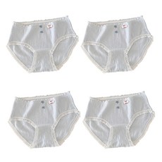 언헤브 소녀 감성 학생 팬티 4p