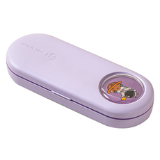 特別商店 太空人 雙層鉛筆盒, 紫色, 1個