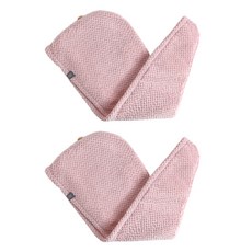 SONAK SONAK 快乾乾髮巾, 2個, 粉紅色