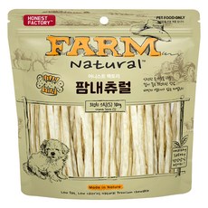 FARM 강아지 팜내츄럴 크런치스틱 발포껌 간식 S, 우유맛, 380g, 1개