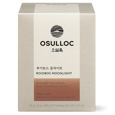 오설록 루이보스 문라이트 피라미드 티백, 루이보스 문라이트 10입 1개, 1개, 10개입