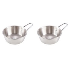 Cuchen Genie 不鏽鋼單把手調理碗 4號, 單一顏色, 2個