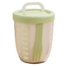 블룸홈 과일 샐러드 도시락통, 그린, 1개