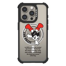 아스트로보이아톰 임팩트 맥세이프 투명 디자인 휴대폰 케이스