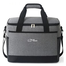 Bluebera Essential軟式保冷袋 露營包, 灰色, 30L