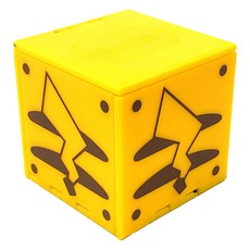 HOHOO Nintendo Switch專用便攜式16合1遊戲卡收納盒 사카, 皮卡丘尾巴 黃色, 單一商品, 1個
