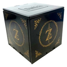 HOHOO Nintendo Switch專用便攜式16合1遊戲卡收納盒 사카, 薩爾達Z 黑色, 單一商品, 1個