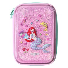 bigkid 硬殼鉛筆盒, 1個, 美人魚朋友