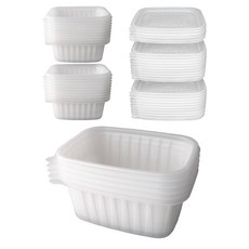 Bloom at home 方形半透明特大號粥碗組, 25個