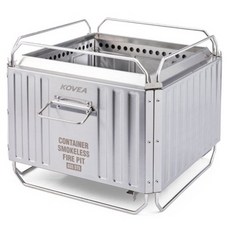 KOVEA 035 STS Container 雙層燃燒柴火爐, 1個