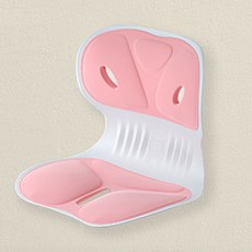 학생 바른자세 허리 의자 등받이, 핑크
