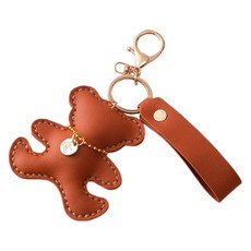 코히모 DIY 곰돌이 키링 만들기 세트 5W0052, 브라운, 1세트